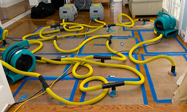 Professional Emergency Water Removal technician working in Fredericktown, OH